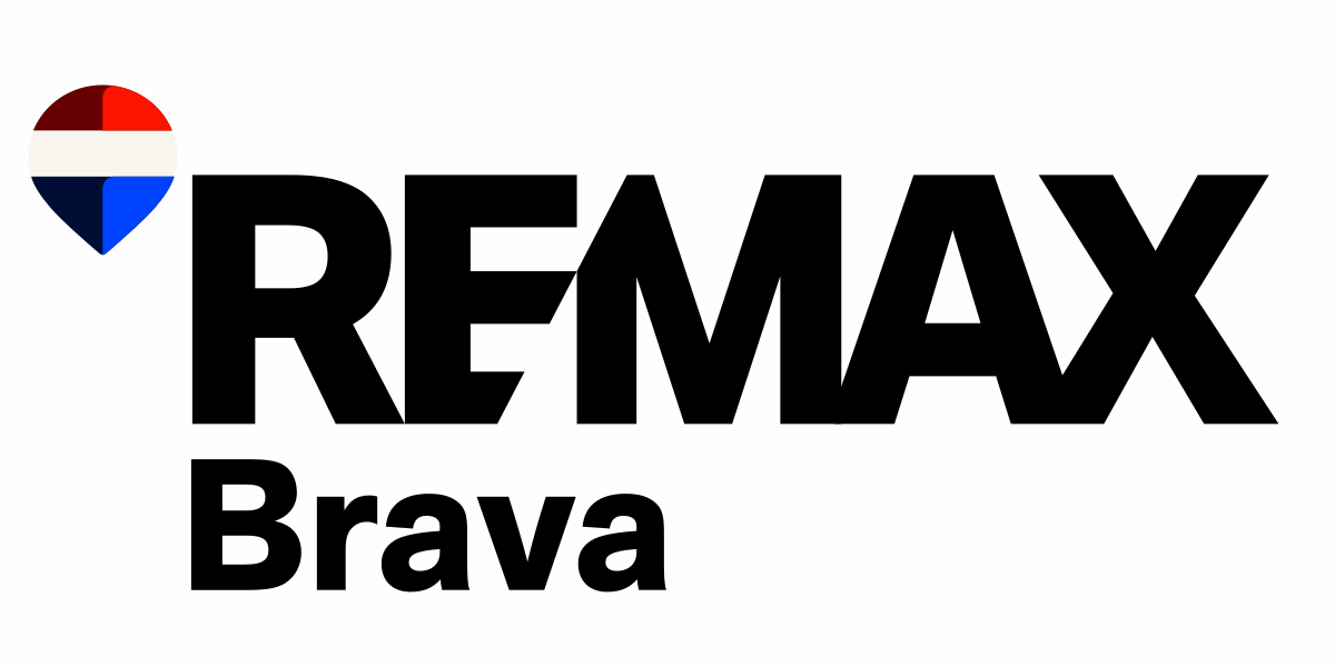 Logo RE/MAX Brava, agencia inmobiliaria Costa Brava. Propiedades en venta y alquiler Girona.